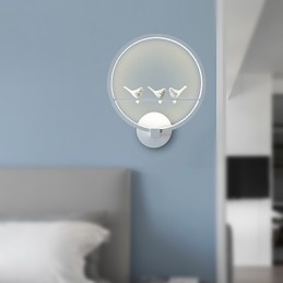 Moderne zeitgenössische Malerei Funktion für Umgebungslicht Wandleuchten Wandleuchte