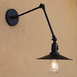 Country Retro Malerei Feature für Mini-Stil Swing Arm Lichter Swing Arm Lichter Wandleuchte