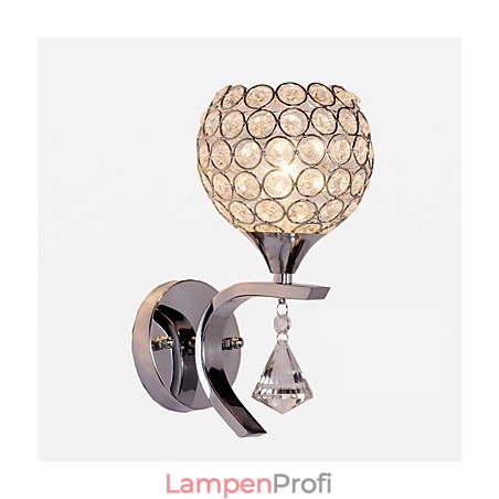 Max Crystal Moderne zeitgenössische galvanisierte Funktion für Kristall-Ambiente-Licht-Wandleuchten Wandleuchte Max Crystal Moderne zeitgenössische galvanisierte Funktion für Kristall-Ambiente-Licht-Wandleuchten Wandleuchte