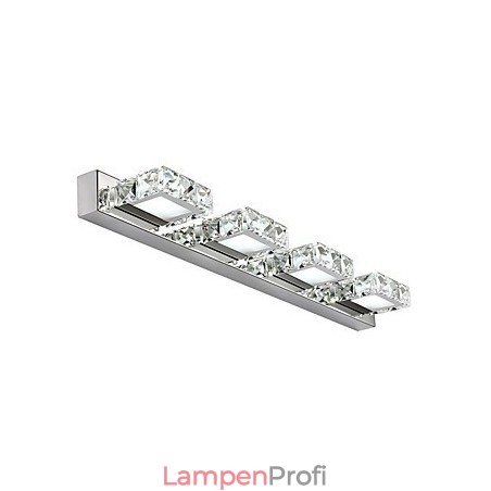 Badezimmer-Waschtischleuchte, Kristall-Make-up-Spiegelleuchte, 4 Lichter, Badezimmer-Schlafzimmerbeleuchtung