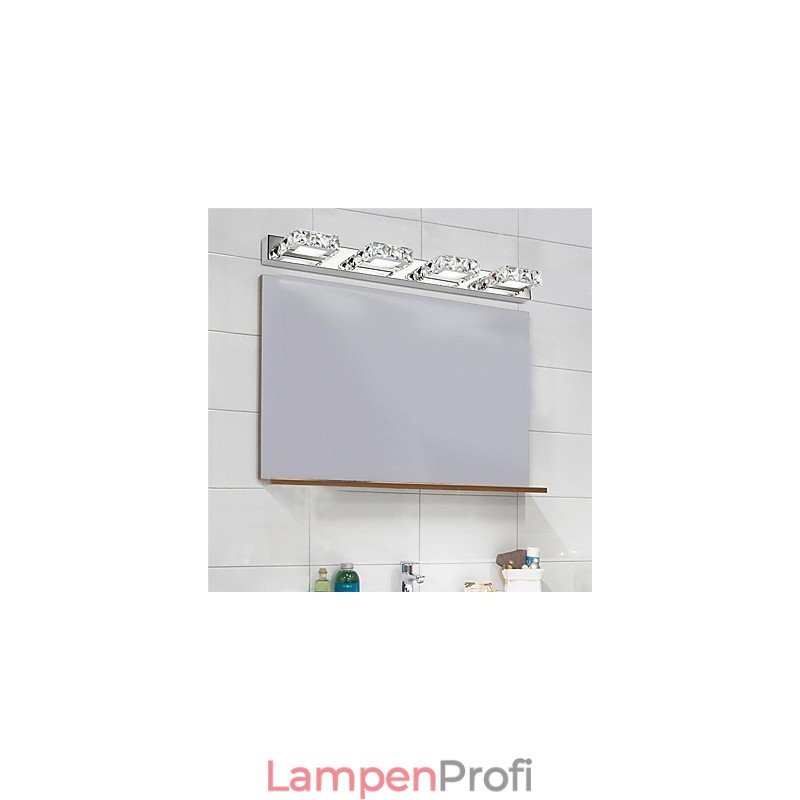 Badezimmer-Waschtischleuchte, Kristall-Make-up-Spiegelleuchte, 4 Lichter, Badezimmer-Schlafzimmerbeleuchtung