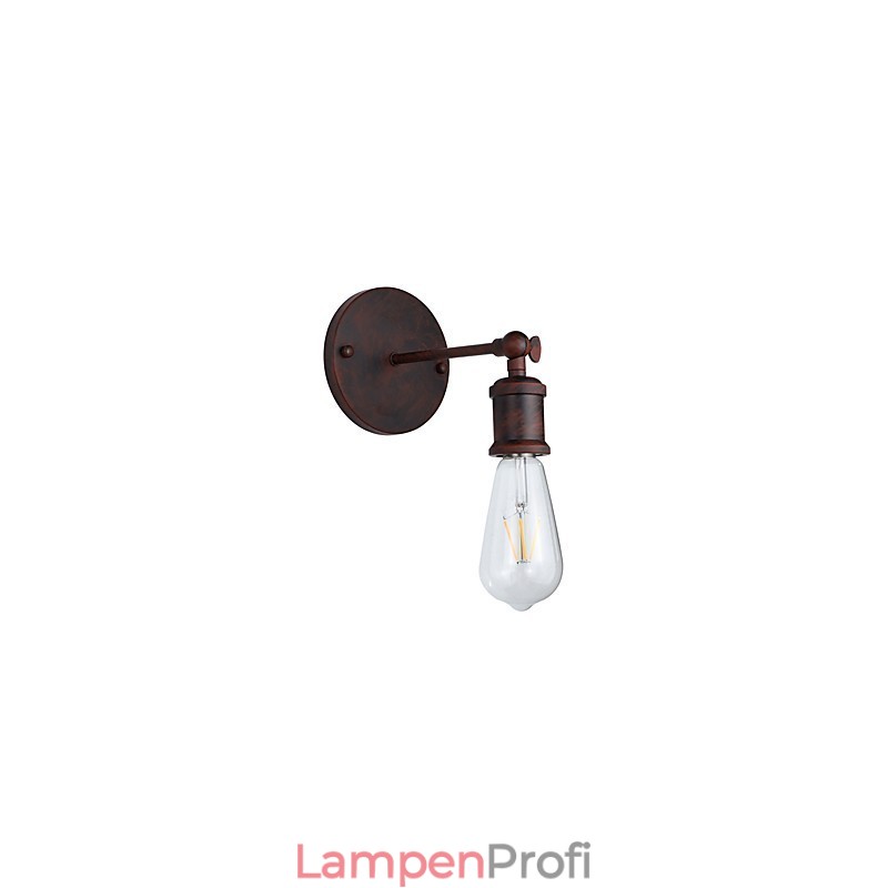 Wandleuchte Wandleuchten Wand Eisen Wandlampe dumm schwarz Lichtschwert Lampe an der Wand