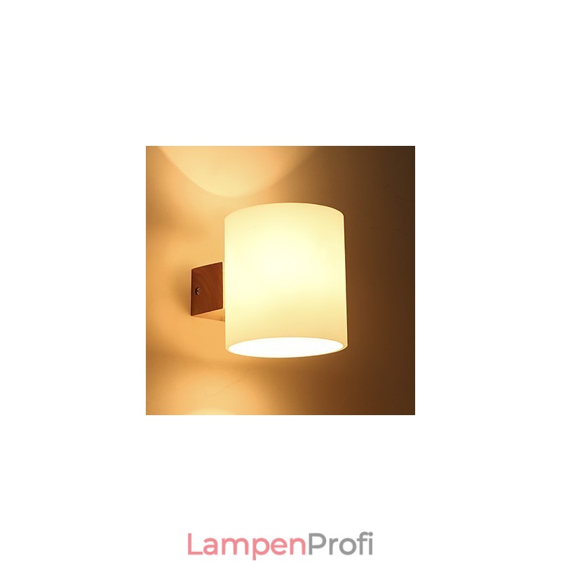 Neuheit Country Feature für Mini-Stil Augenschutz Downlight Wandleuchten Wandleuchte Log Holz Schlafzimmer Nachttischlampe