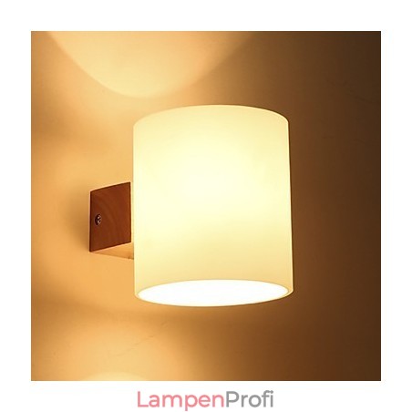 Neuheit Country Feature für Mini-Stil Augenschutz Downlight Wandleuchten Wandleuchte Log Holz Schlafzimmer Nachttischlampe
