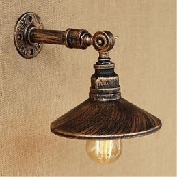 Industriellen Stil Nordischen Wasserrohr Wandleuchte Wandleuchte Braun Antike