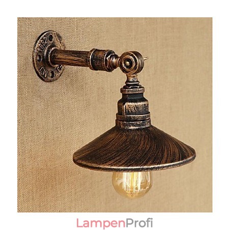 Industriellen Stil Nordischen Wasserrohr Wandleuchte Wandleuchte Braun Antike