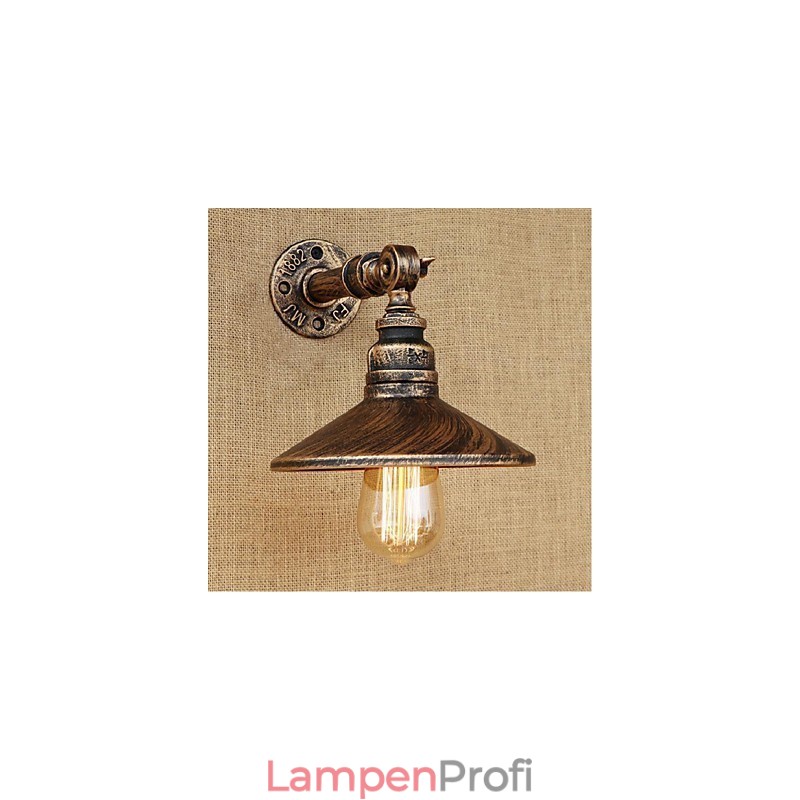 Industriellen Stil Nordischen Wasserrohr Wandleuchte Wandleuchte Braun Antike