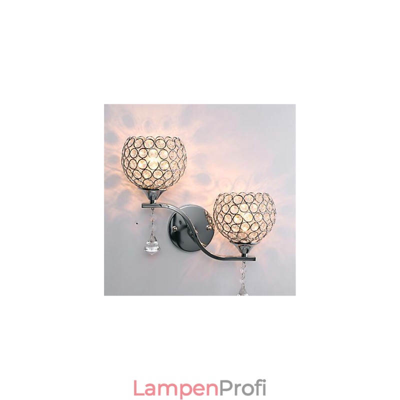 Moderne minimalistische Wohnzimmer Flur Korridor Kristall Wandleuchte