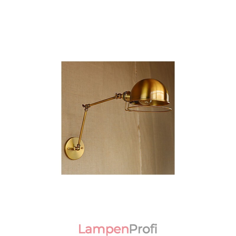 Industrielle Retro-Wandleuchte im europäischen Stil, Dorfcharakterbeleuchtung, dekorative Wandleuchte mit Eisenarm