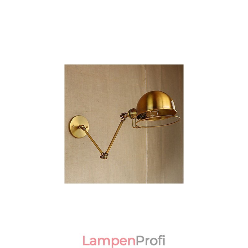 Industrielle Retro-Wandleuchte im europäischen Stil, Dorfcharakterbeleuchtung, dekorative Wandleuchte mit Eisenarm