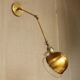 Industrielle Retro-Wandleuchte im europäischen Stil, Dorfcharakterbeleuchtung, dekorative Wandleuchte mit Eisenarm