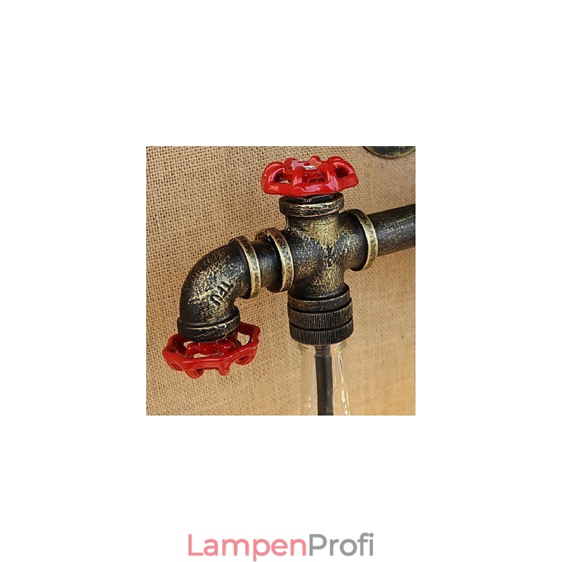 Wasserflasche Wandleuchte Wandleuchte Grau