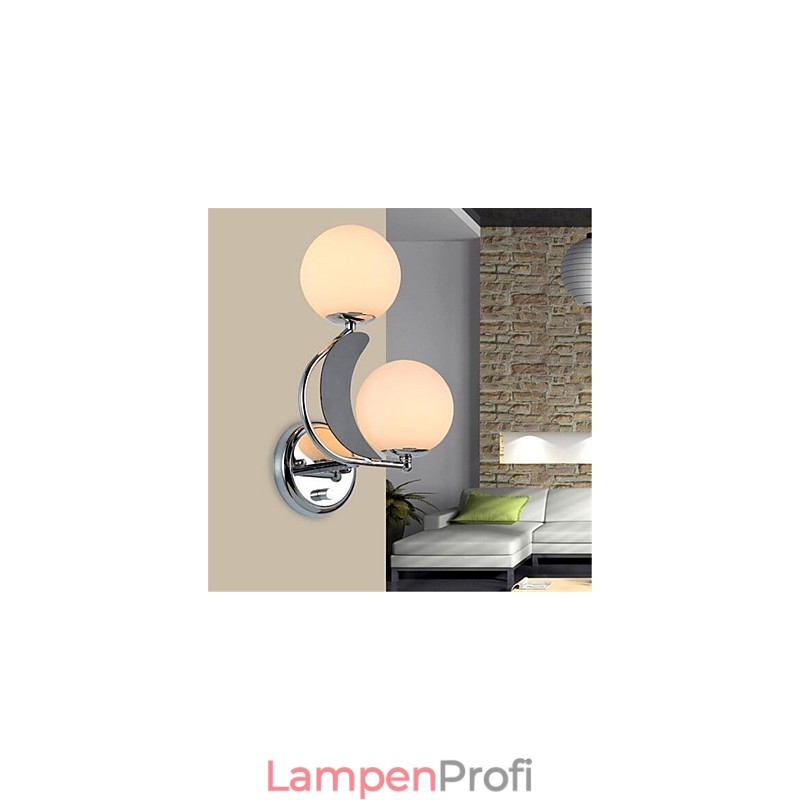 Moderne zeitgenössische Silber-Funktion für Ambient Light Wandleuchten Wandleuchte