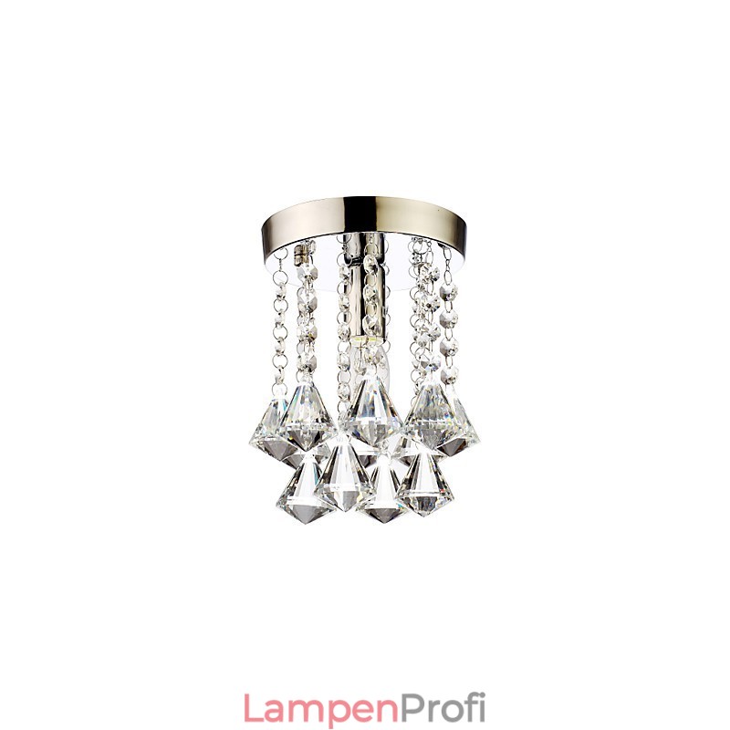 Modern Zeitgenössisch Traditionell Klassisch Landhaus Kristall Mini Stil Chrom Kristall Unterputz