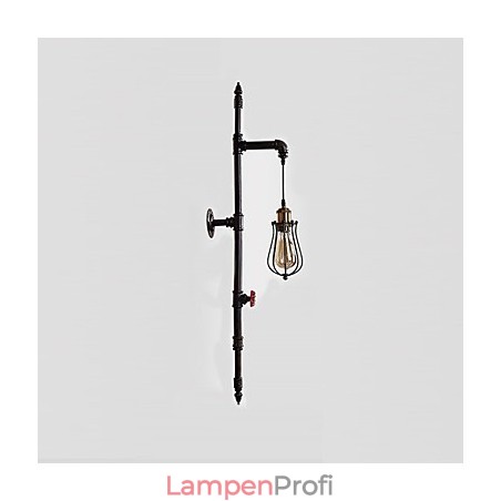 Retro Industrielle Rohrwandleuchten Einfache Loft Schwarz Vogelkäfig Metall Wohnzimmer Esszimmer Küche Bar Café Dekoration Beleuchtung Retro Industrielle Rohrwandleuchten Einfache Loft Schwarz Vogelkäfig Metall Wohnzimmer Esszimmer Küche Bar Café Dekoration Beleuchtung