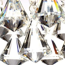 Modern Zeitgenössisch Traditionell Klassisch Landhaus Kristall Mini Stil Chrom Kristall Unterputz