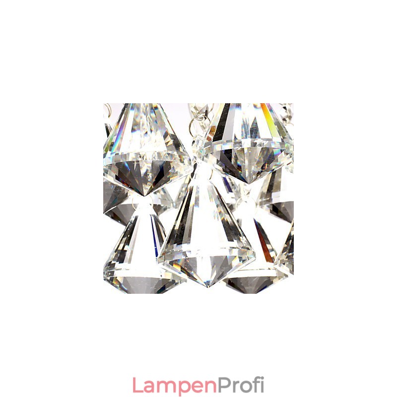 Modern Zeitgenössisch Traditionell Klassisch Landhaus Kristall Mini Stil Chrom Kristall Unterputz