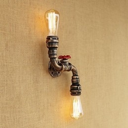 Rustikale Lodge Country Messing-Funktion für Mini-Stil Ambient Light Wandleuchten Wandleuchte
