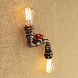 Rustikale Lodge Country Messing-Funktion für Mini-Stil Ambient Light Wandleuchten Wandleuchte
