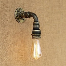 Country Retro Vintage Malerei Funktion für Mini-Stil Umgebungslicht Wandleuchten Wandleuchte