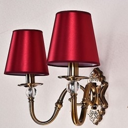 Traditionelle klassische galvanisierte Funktion für Augenschutz Downlight Wandleuchten Wandleuchte