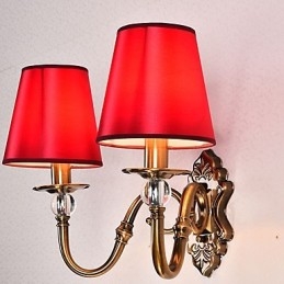 Traditionelle klassische galvanisierte Funktion für Augenschutz Downlight Wandleuchten Wandleuchte