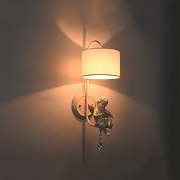 Moderne zeitgenössische Malerei Funktion für Augenschutz Umgebungslicht Wandleuchten Wandleuchte