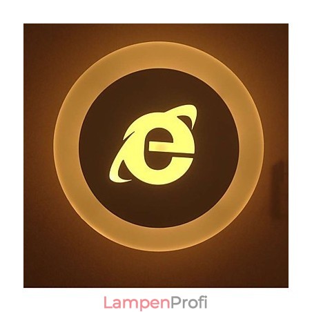 Integrierte moderne zeitgenössische moderne zeitgenössische Malerei-Funktion für Ambient Light Wandleuchten