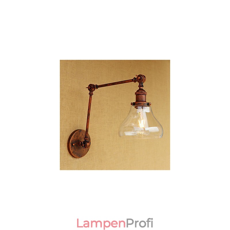 Land Retro Galvanisierte Funktion für Mini Stil Augenschutz Umgebungs Licht Schaukel Arm Lichter Wand