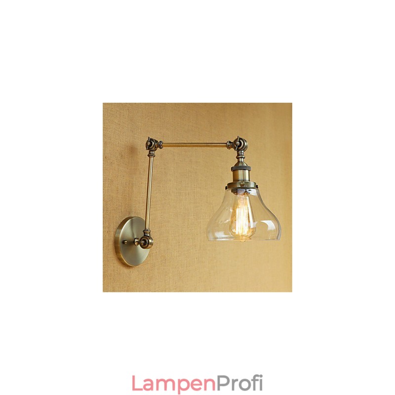 Land Retro Galvanisierte Funktion für Mini Stil Augenschutz Umgebungs Licht Schaukel Arm Lichter Wand
