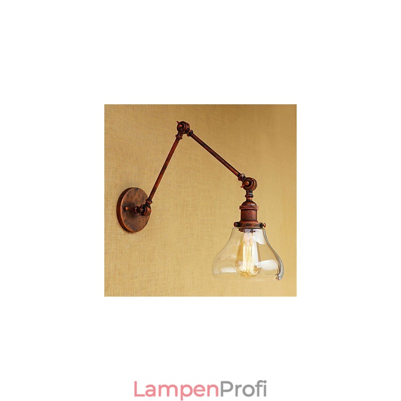 Land Retro Galvanisierte Funktion für Mini Stil Augenschutz Umgebungs Licht Schaukel Arm Lichter Wand