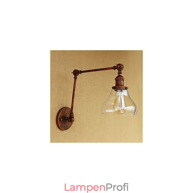 Land Retro Galvanisierte Funktion für Mini Stil Augenschutz Umgebungs Licht Schaukel Arm Lichter Wand