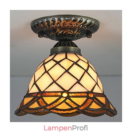 Europäische ländliche kreative Kunst Buntglas absorbieren Kuppellampe Licht Europäische ländliche kreative Kunst Buntglas absorbieren Kuppellampe Licht
