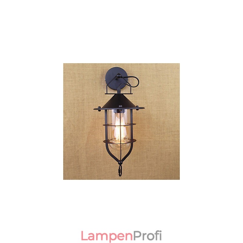 Country-Retro-Malerei-Funktion für Mini-Stil Augenschutz Umgebungslicht Wandleuchten