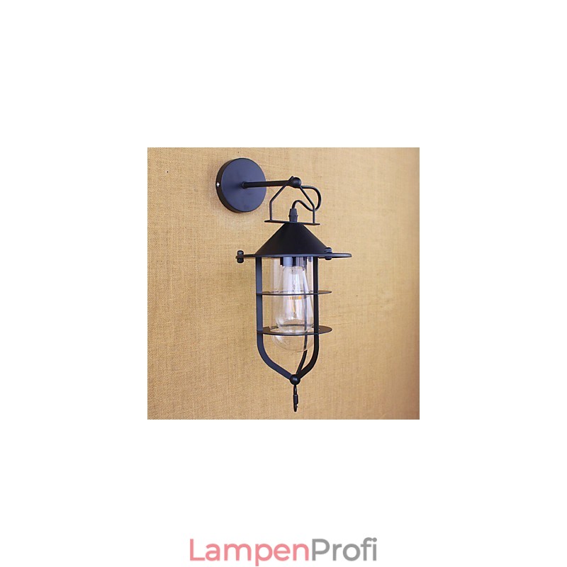 Country-Retro-Malerei-Funktion für Mini-Stil Augenschutz Umgebungslicht Wandleuchten