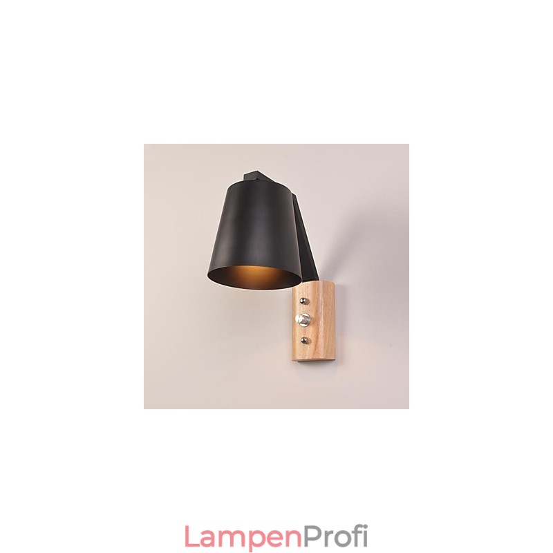 Modernes zeitgenössisches Landhaus-Schwarzoxid-Finish für Downlight-Wandleuchten