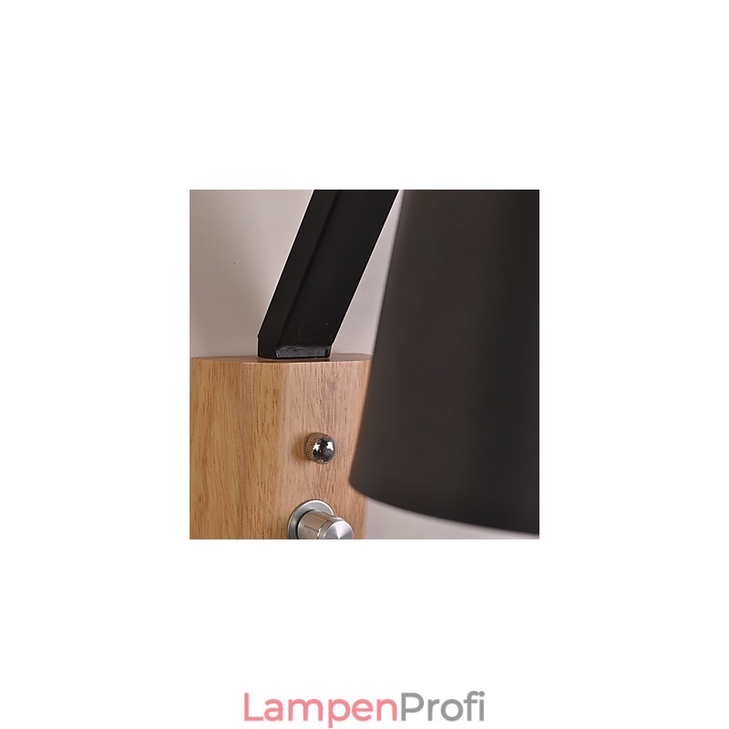 Modernes zeitgenössisches Landhaus-Schwarzoxid-Finish für Downlight-Wandleuchten
