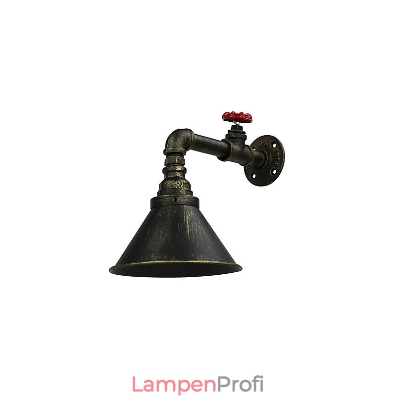 Loft Retro Industrielle Wandleuchte Restaurant Und Bar Metall Wasserrohr Wand lampe