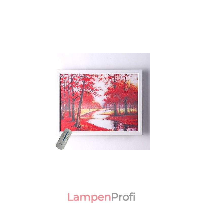 Integrierte moderne zeitgenössische moderne zeitgenössische Malerei-Funktion für Ambient Light Wandleuchten