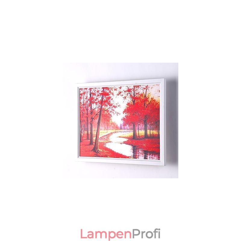 Integrierte moderne zeitgenössische moderne zeitgenössische Malerei-Funktion für Ambient Light Wandleuchten