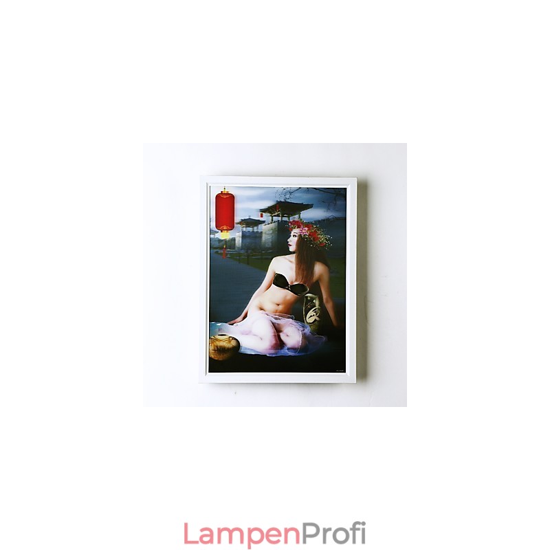 Integrierte moderne zeitgenössische moderne zeitgenössische Malerei-Funktion für Ambient Light Wandleuchten