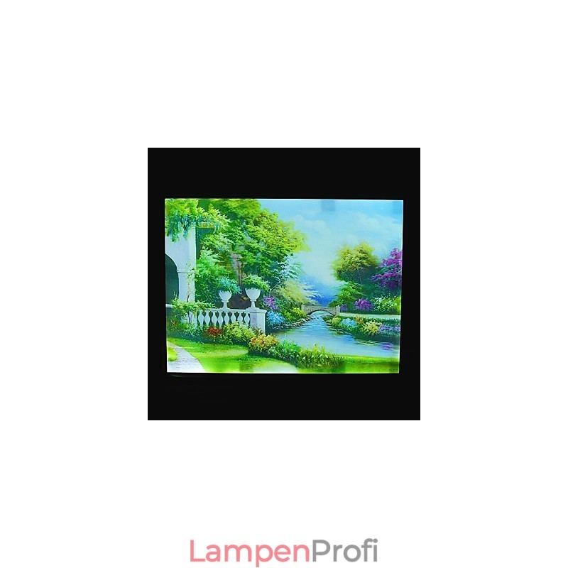 Integrierte moderne zeitgenössische moderne zeitgenössische Malerei-Funktion für Ambient Light Wandleuchten