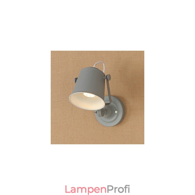 Wandleuchte aus lackiertem Stahl, dumme schwarze amerikanische Kaffeedekoration, Retro-Wandleuchte, Lichtschwertlampe an der Wand