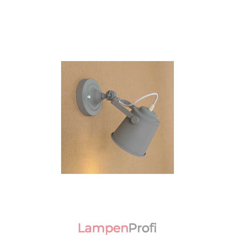 Wandleuchte aus lackiertem Stahl, dumme schwarze amerikanische Kaffeedekoration, Retro-Wandleuchte, Lichtschwertlampe an der Wand