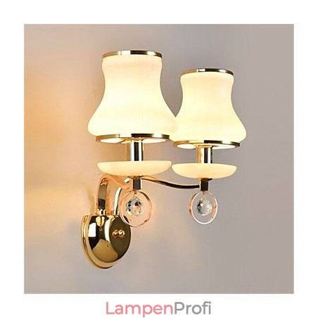 Moderne, zeitgenössische galvanisierte Funktion für Augenschutz-Wandleuchten im Kristall-Mini-Stil