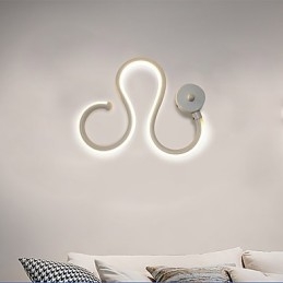 Moderne minimalistische Lampe Aluminiumlampe Schlafzimmer Nachttischlampe Dekoration Designer geformte Flurbeleuchtung kreative Wohnzimmerlampen
