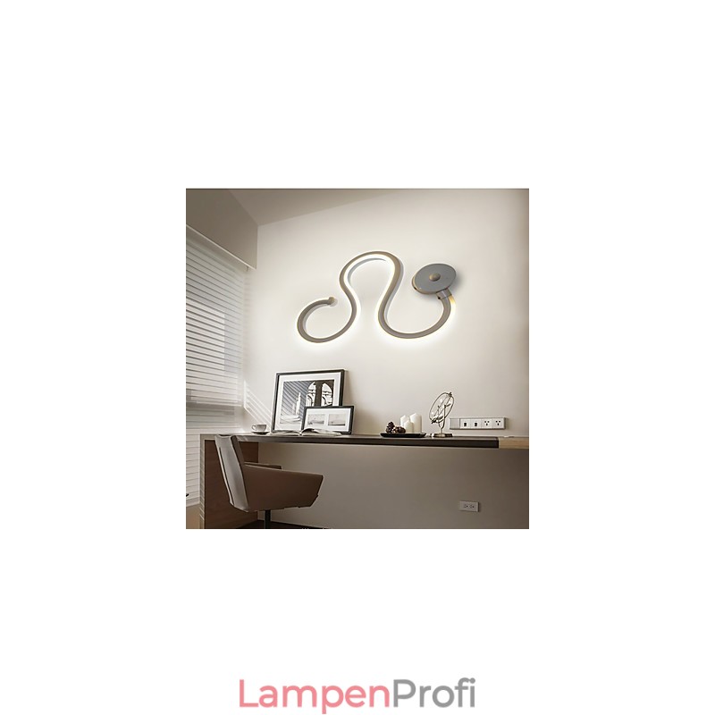 Moderne minimalistische Lampe Aluminiumlampe Schlafzimmer Nachttischlampe Dekoration Designer geformte Flurbeleuchtung kreative Wohnzimmerlampen