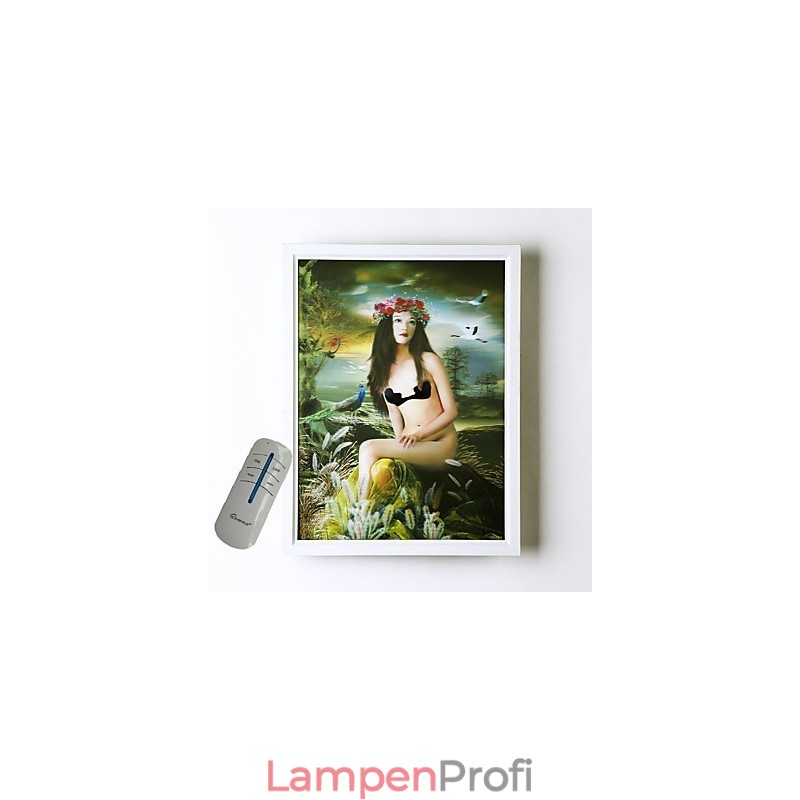 Integrierte moderne zeitgenössische moderne zeitgenössische Malerei-Funktion für Ambient Light Wandleuchten