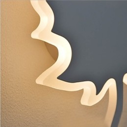 Integrierte moderne zeitgenössische moderne zeitgenössische Malerei-Funktion für Ambient Light Wandleuchten