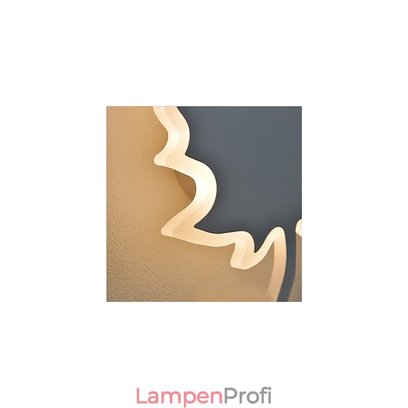 Integrierte moderne zeitgenössische moderne zeitgenössische Malerei-Funktion für Ambient Light Wandleuchten